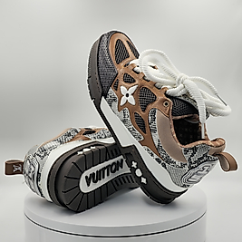 LV Trainer Sneaker Stone
